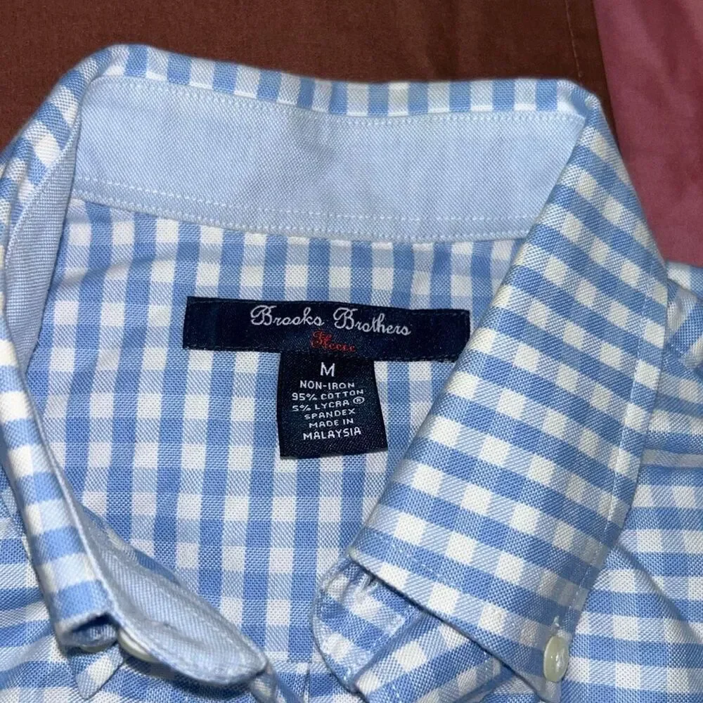 Brooks brothers boys dress button down shirt lot size medium 10/12